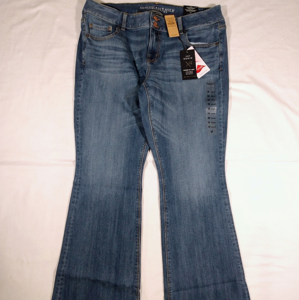 American Eagle Women's Artist Flare-Make a Wish new with Tags